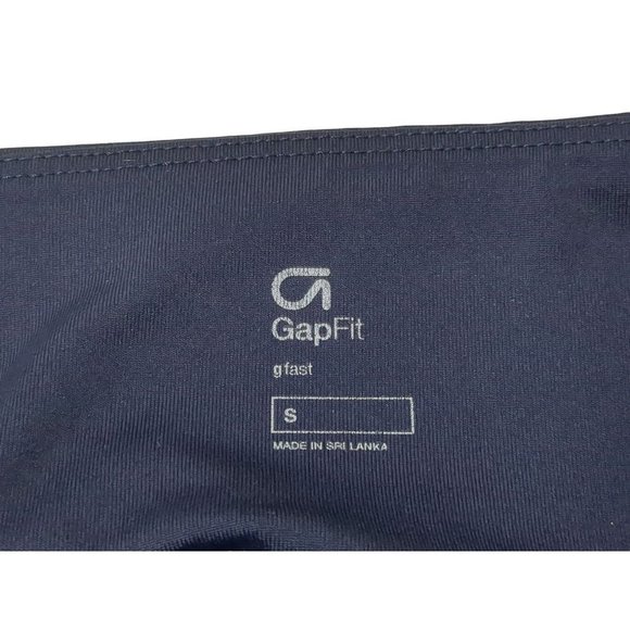 Gap Fit Leggings Womens M Blue Silver Polkadot Reflective Full Length GFast - Picture 6 of 8